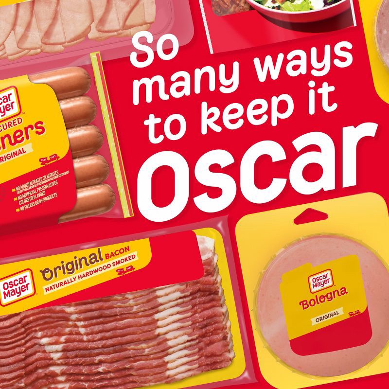 slide 7 of 9, Oscar Mayer Bologna Sliced Lunch Meat - 16oz, 16 oz