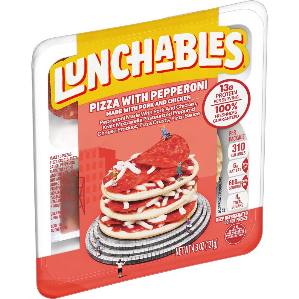 Lunchables Pizza with Pepperoni Tray 4.3 oz Shipt