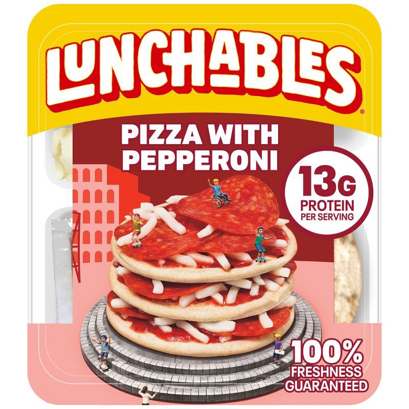 slide 1 of 13, Lunchables Pizza with Pepperoni - 4.3oz, 4.3 oz