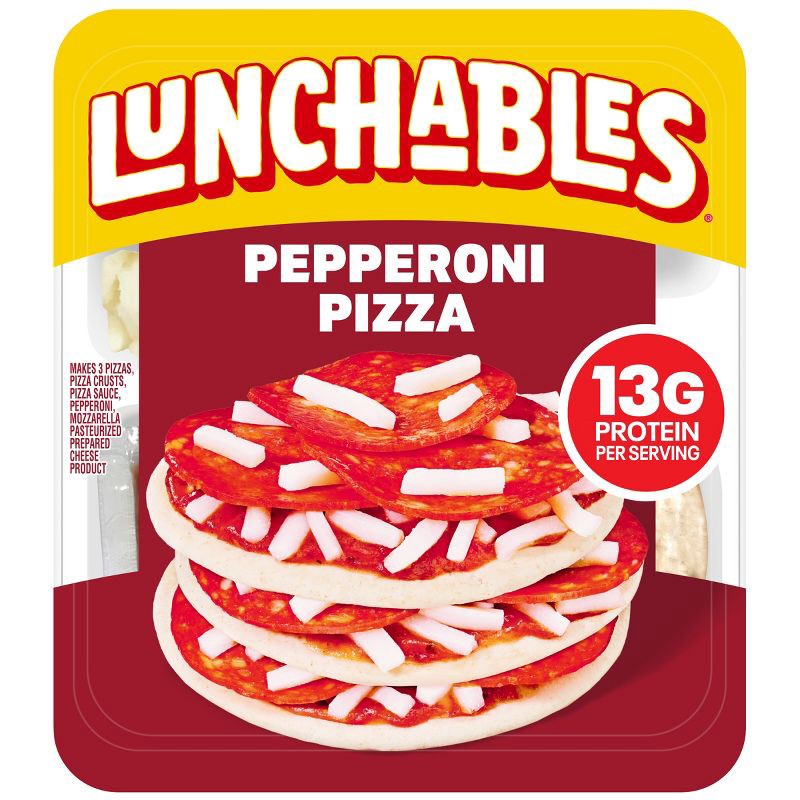 slide 1 of 15, Lunchables Pizza with Pepperoni - 4.3oz, 4.3 oz