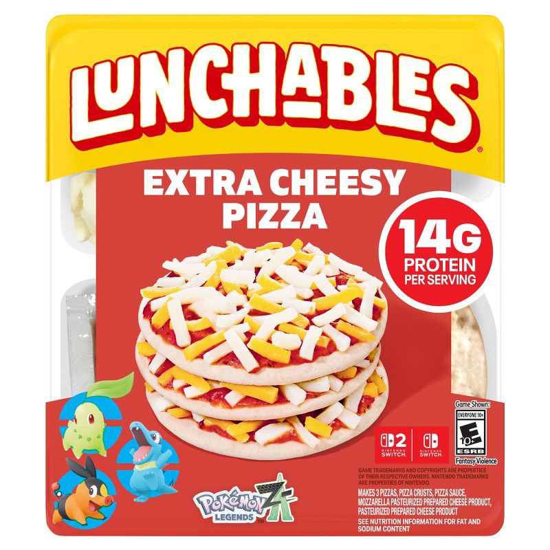 slide 1 of 9, Lunchables Extra Cheesy Pizza - 4.2oz, 4.2 oz
