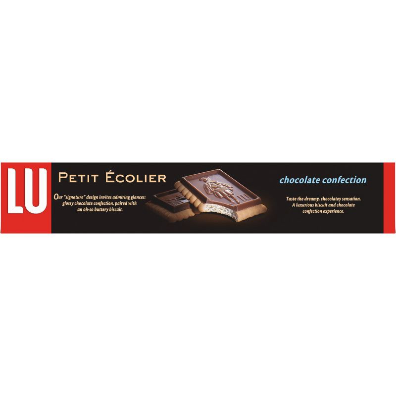 slide 12 of 13, Lu Biscuits Petit Ecolier European Milk Chocolate Cookies - 5.29oz, 5.29 oz