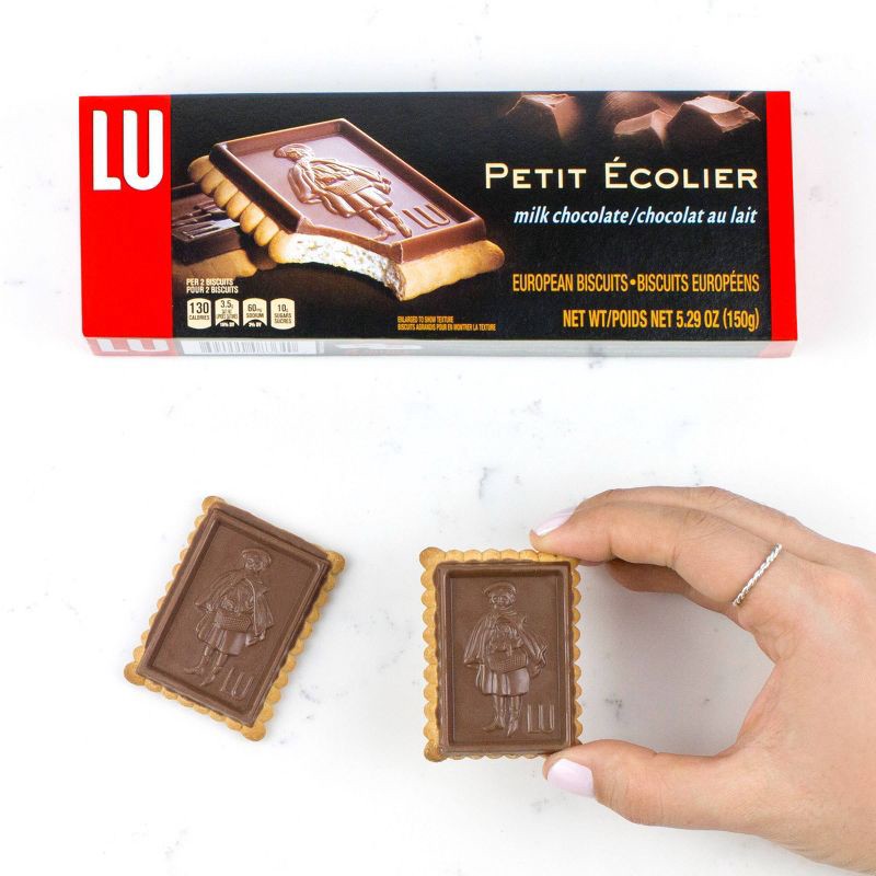 slide 4 of 13, Lu Biscuits Petit Ecolier European Milk Chocolate Cookies - 5.29oz, 5.29 oz