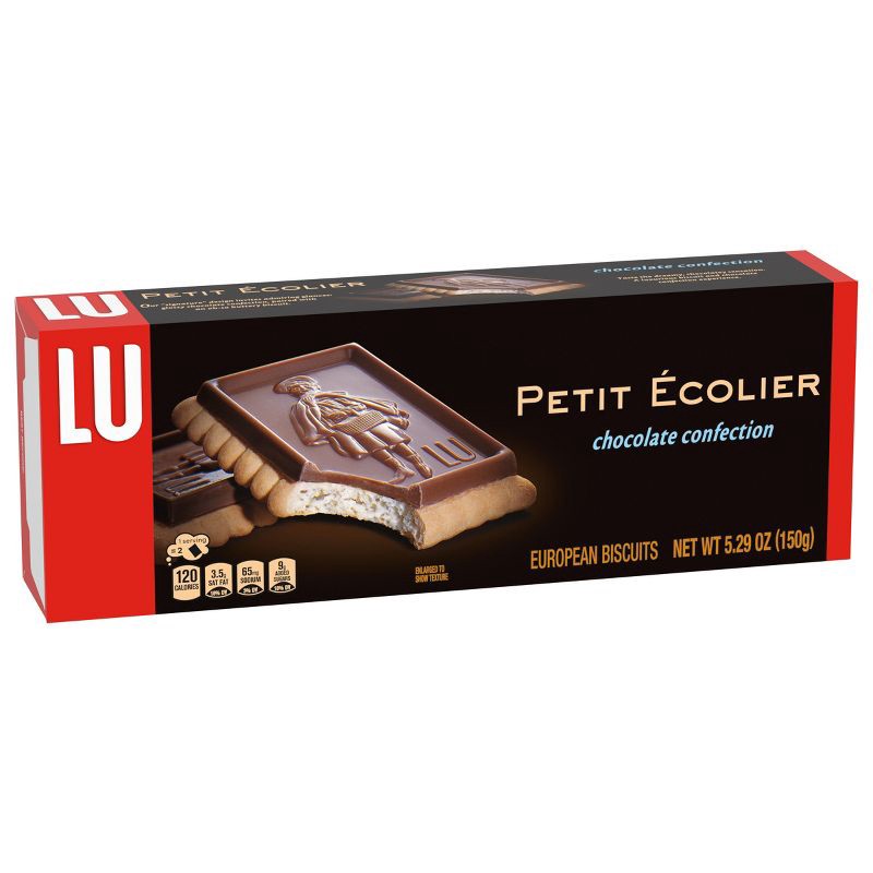 slide 7 of 13, Lu Biscuits Petit Ecolier European Milk Chocolate Cookies - 5.29oz, 5.29 oz