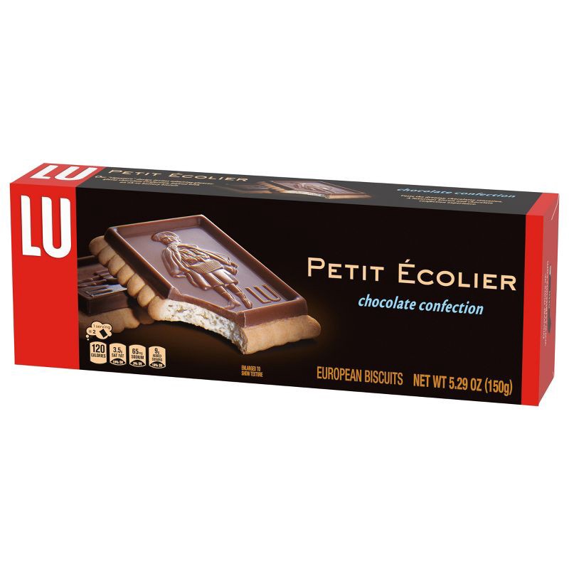 slide 8 of 13, Lu Biscuits Petit Ecolier European Milk Chocolate Cookies - 5.29oz, 5.29 oz