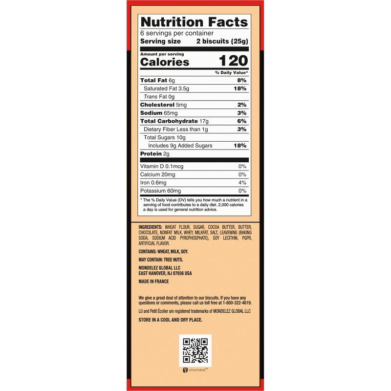 slide 9 of 13, Lu Biscuits Petit Ecolier European Milk Chocolate Cookies - 5.29oz, 5.29 oz