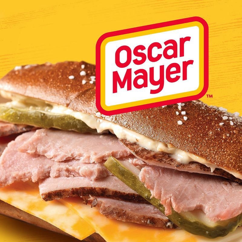 slide 4 of 9, Oscar Mayer Carving Board Slow Cooked Ham Sliced Lunch Meat - 7.5oz, 7.5 oz