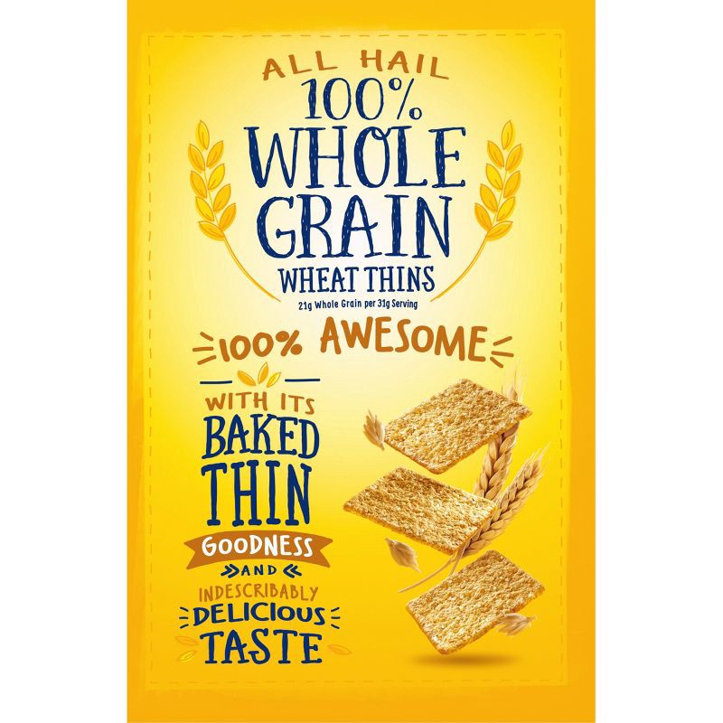 slide 9 of 12, Wheat Thins Original Whole Grain Wheat Crackers Snacks - 8.5oz, 8.5 oz