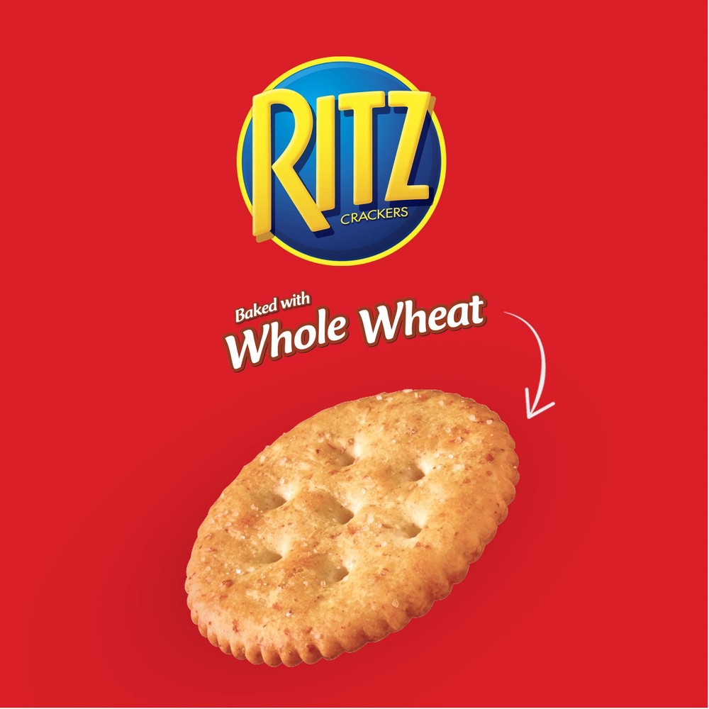 slide 4 of 13, Ritz Whole Wheat Crackers, 12.9 oz