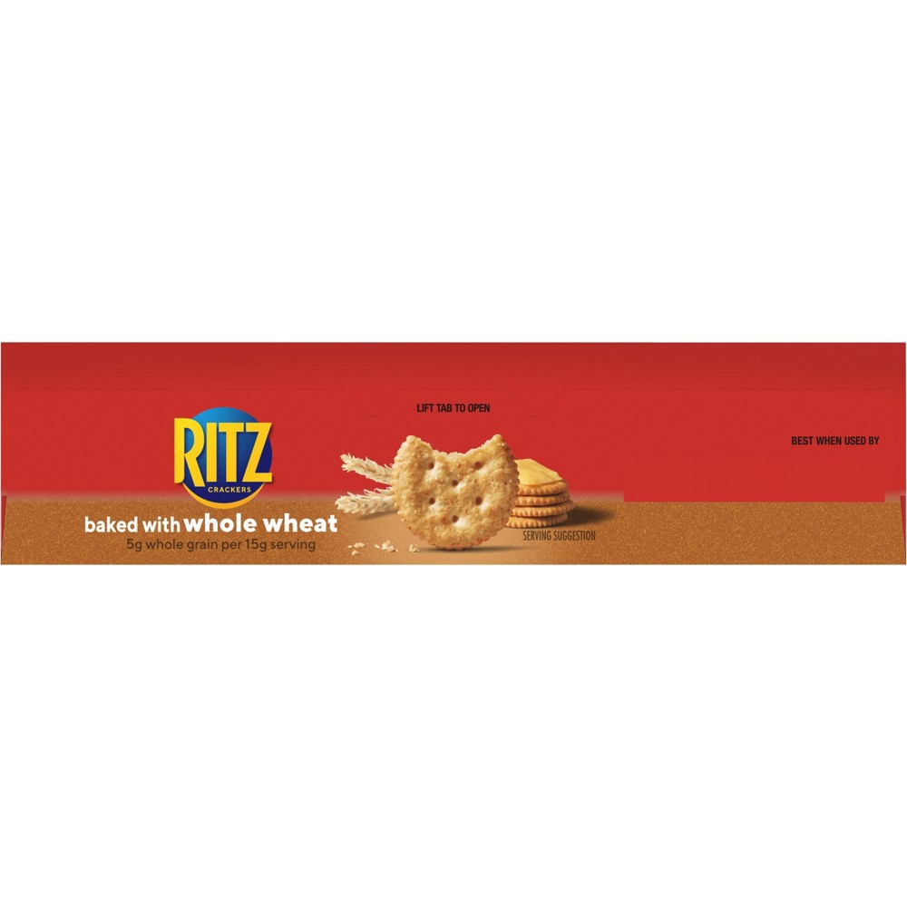 slide 10 of 13, Ritz Whole Wheat Crackers, 12.9 oz
