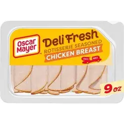 Oscar Mayer Deli Fresh Rotisserie Seasoned Chicken Breast Sliced Lunch Meat - 9oz
