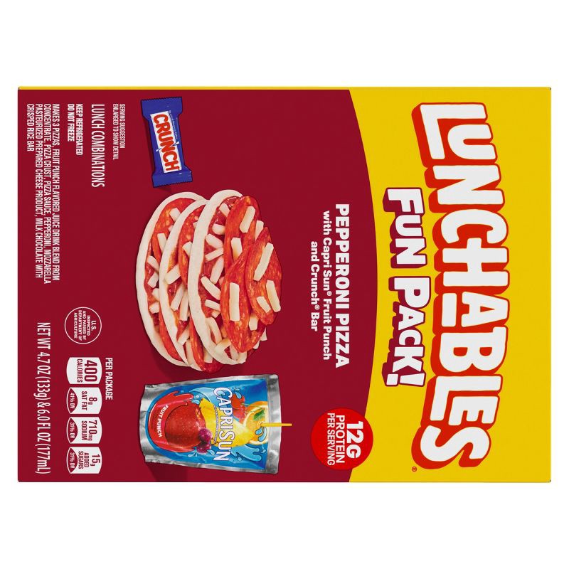 slide 7 of 10, Lunchables Pizza with Pepperoni - 10.7oz, 10.7 oz