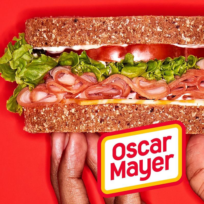 slide 4 of 9, Oscar Mayer Deli Fresh Smoked Uncured Ham Sliced Lunch Meat - 9oz, 9 oz