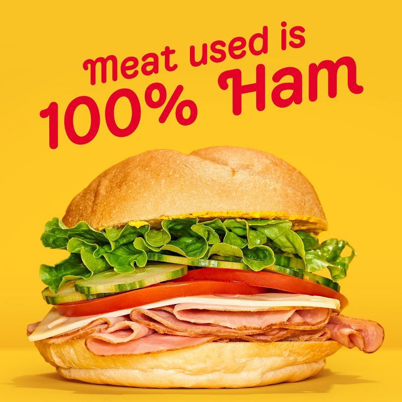 slide 3 of 9, Oscar Mayer Deli Fresh Honey Uncured Ham Sliced Lunch Meat - 9oz, 9 oz