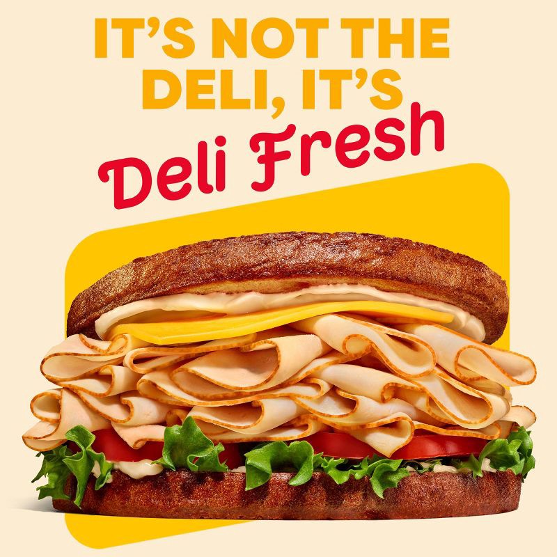 slide 9 of 10, Oscar Mayer Deli Fresh Honey Smoked Turkey Breast Sliced Lunch Meat - 9oz, 9 oz