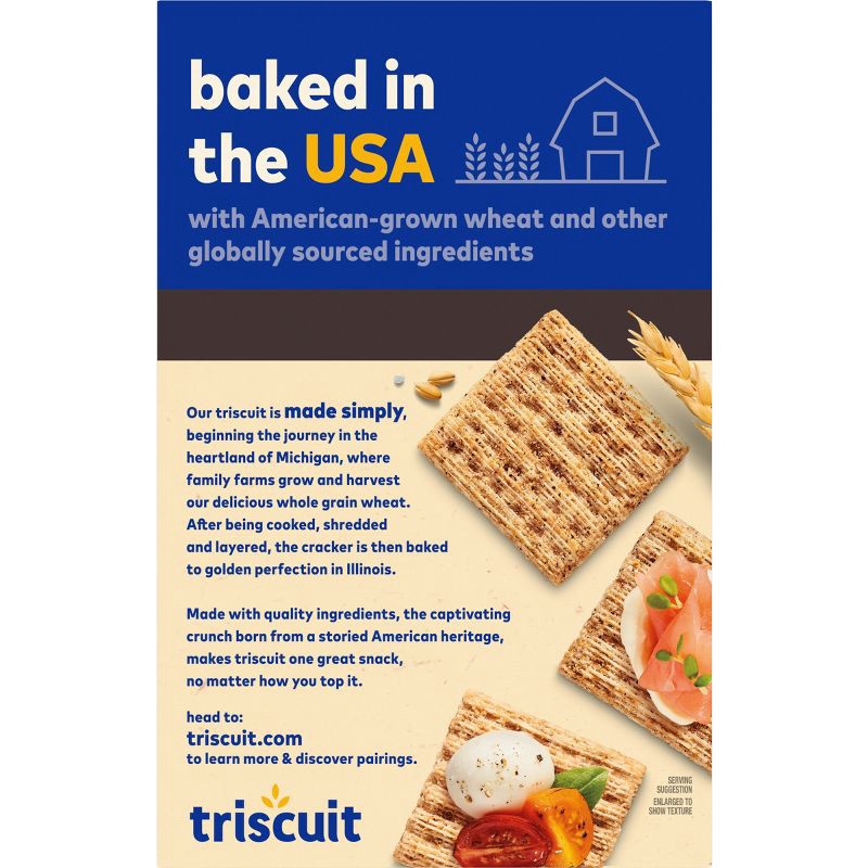 slide 8 of 12, Triscuit Cracked Pepper & Olive Oil Crackers - 8.5oz, 8.5 oz