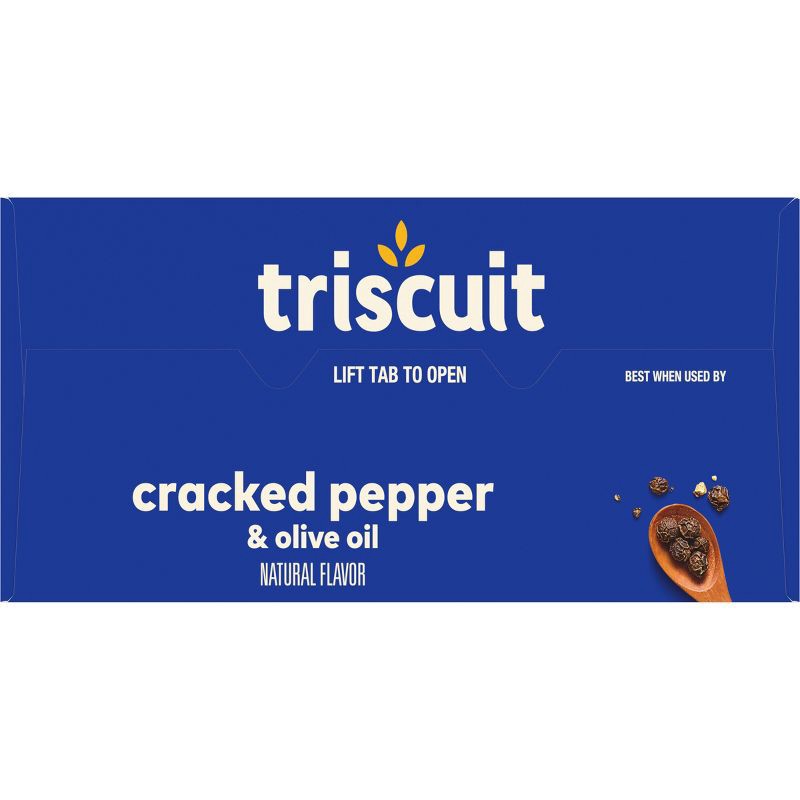 slide 5 of 12, Triscuit Cracked Pepper & Olive Oil Crackers - 8.5oz, 8.5 oz