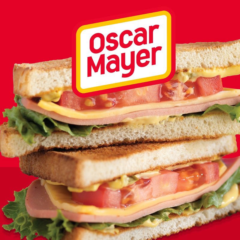 slide 4 of 12, Oscar Mayer Beef Bologna Sliced Lunch Meat - 16oz, 16 oz