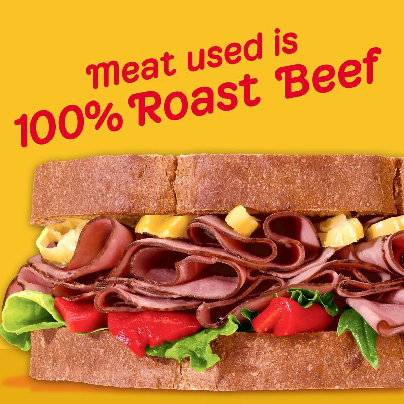 slide 3 of 9, Oscar Mayer Deli Fresh Slow Roasted Roast Beef Sliced Lunch Meat - 7oz, 7 oz