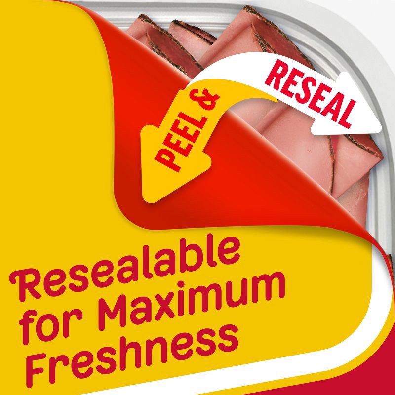 slide 5 of 9, Oscar Mayer Deli Fresh Slow Roasted Roast Beef Sliced Lunch Meat - 7oz, 7 oz