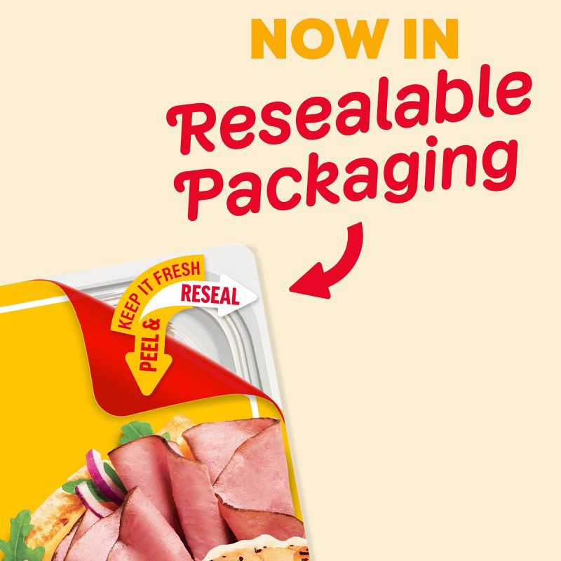 slide 6 of 9, Oscar Mayer Deli Fresh Slow Roasted Roast Beef Sliced Lunch Meat - 7oz, 7 oz