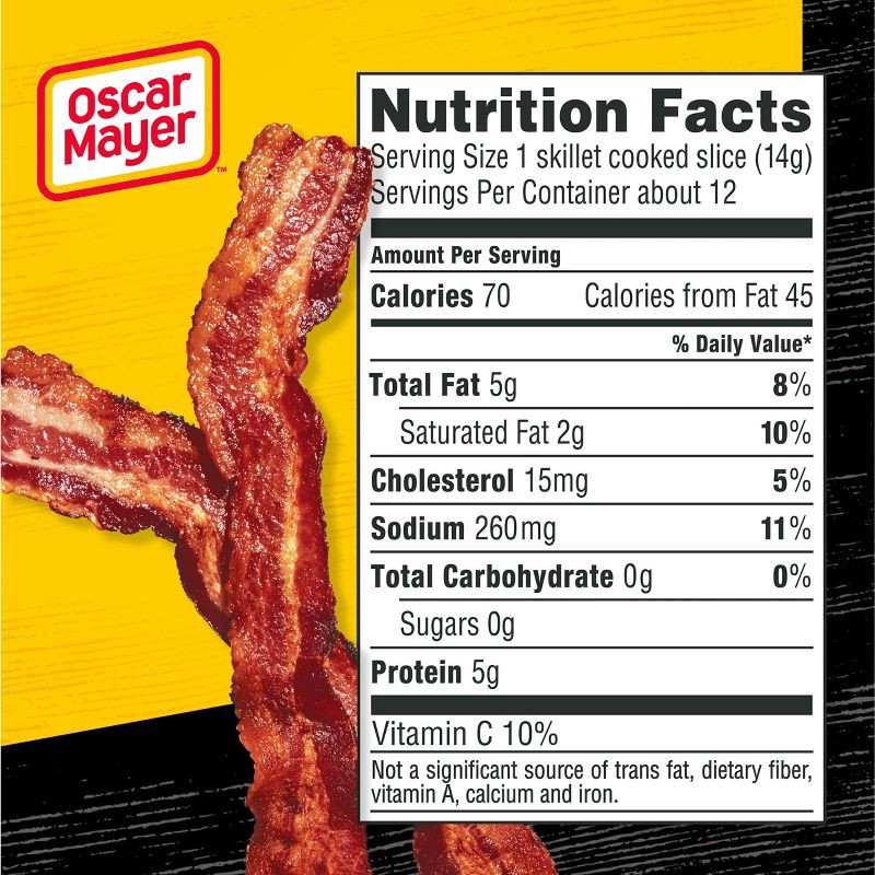 slide 7 of 9, Oscar Mayer Hardwood Smoked Thick Cut Bacon - 16oz, 16 oz