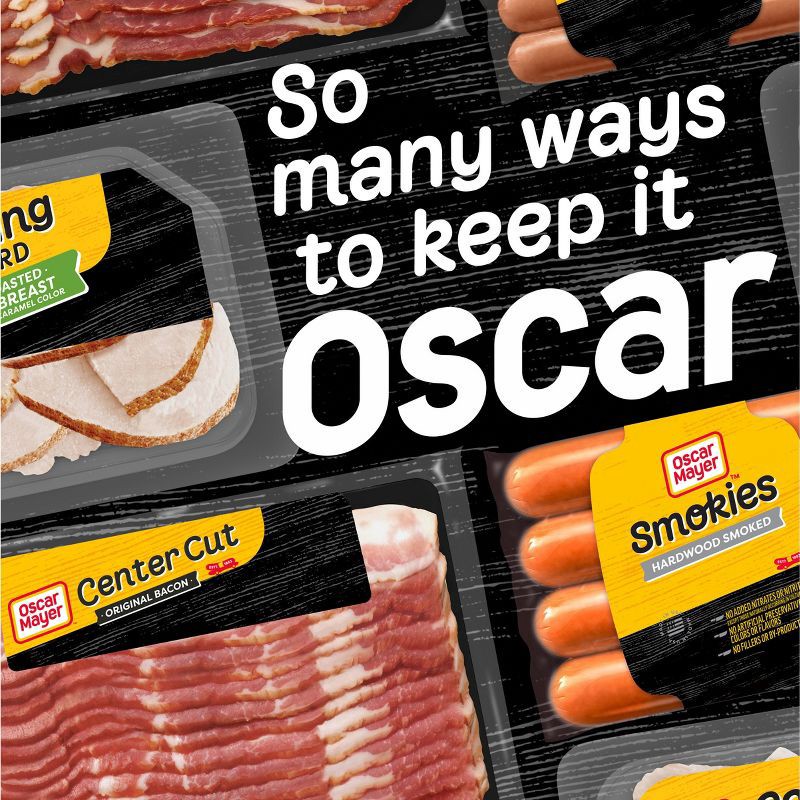 slide 7 of 11, Oscar Mayer Center Cut Original Bacon - 12oz, 12 oz