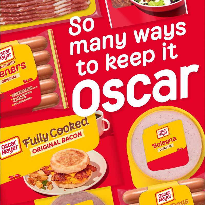 slide 8 of 11, Oscar Mayer Fully Cooked Bacon - 2.52oz, 2.52 oz