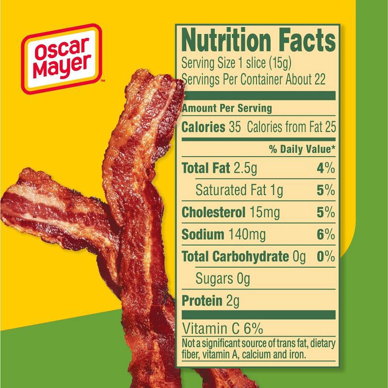 slide 7 of 9, Oscar Mayer Turkey Bacon - 12oz, 12 oz