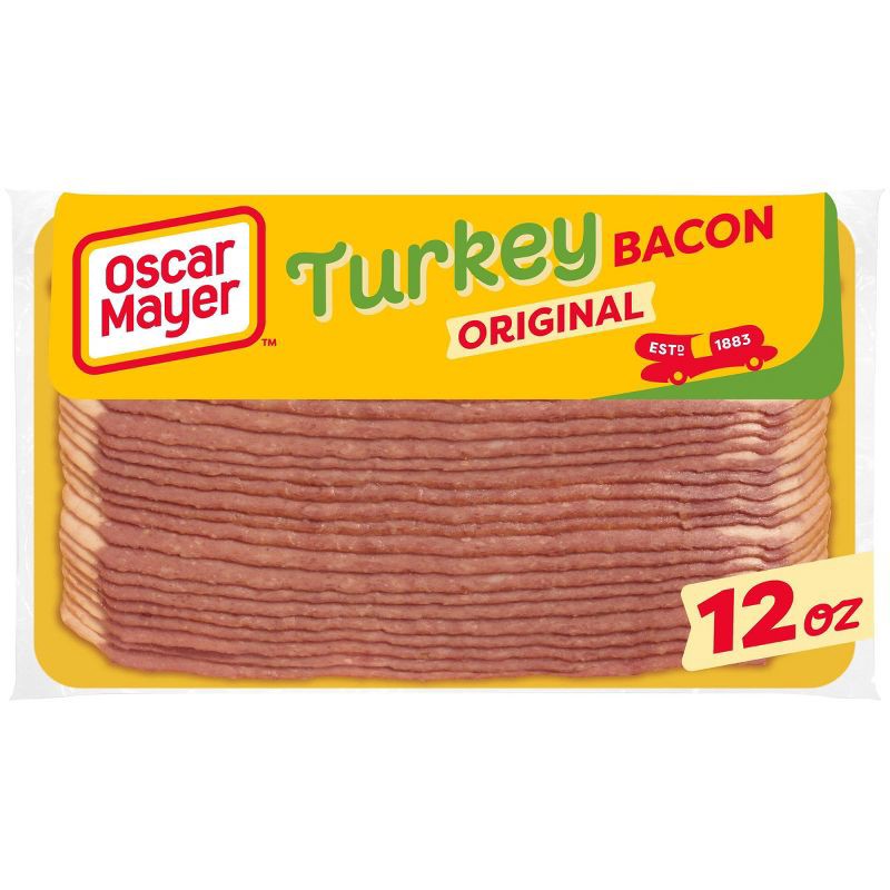 slide 1 of 9, Oscar Mayer Turkey Bacon - 12oz, 12 oz