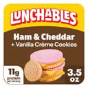 Lunchables Ham & Cheddar Cheese Cracker Stackers - 3.5oz