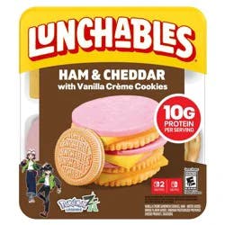 Lunchables Ham & Cheddar Cheese Cracker Stackers - 3.5oz