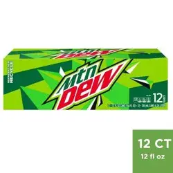 Mtn Dew Mountain Dew Citrus Soda - 12pk/12 fl oz Cans