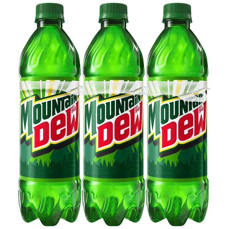 slide 2 of 9, Mtn Dew Mountain Dew Soda - 6pk/16.9 fl oz Bottles, 6 ct; 16.9 fl oz