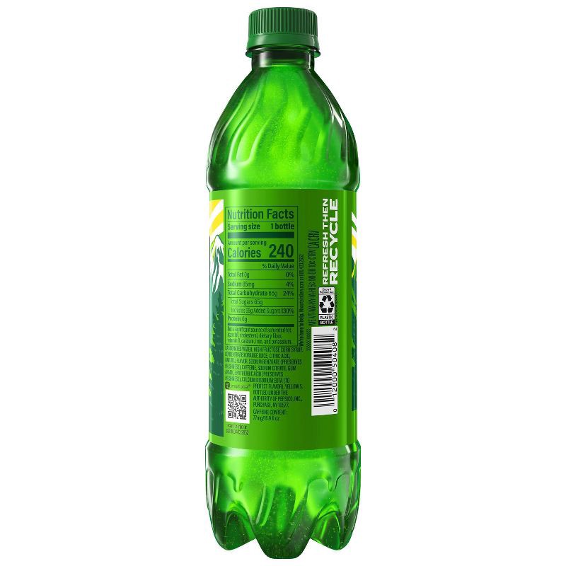 slide 5 of 9, Mtn Dew Mountain Dew Soda - 6pk/16.9 fl oz Bottles, 6 ct; 16.9 fl oz