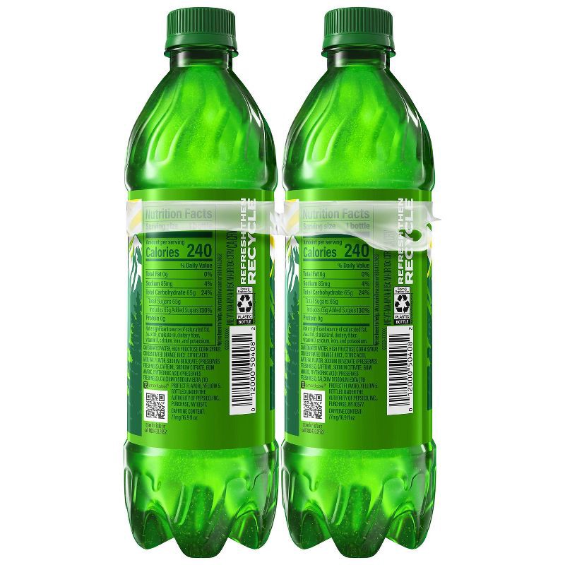 slide 6 of 9, Mtn Dew Mountain Dew Soda - 6pk/16.9 fl oz Bottles, 6 ct; 16.9 fl oz