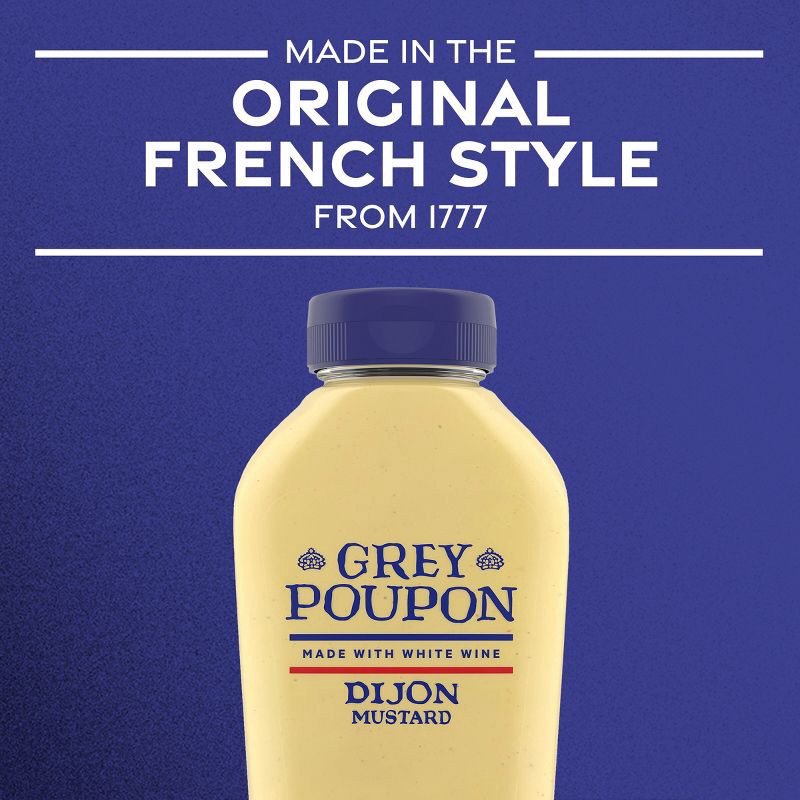 slide 4 of 11, Grey Poupon Dijon Mustard Squeeze Bottle - 10oz, 10 oz