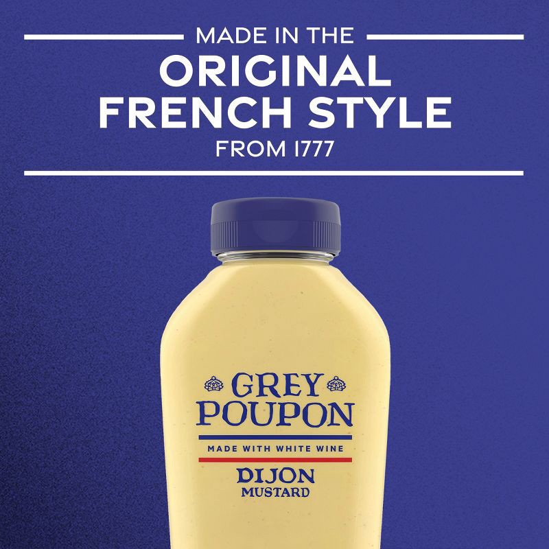 slide 5 of 11, Grey Poupon Dijon Mustard Squeeze Bottle - 10oz, 10 oz