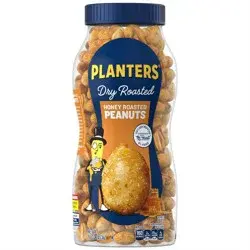 Planters Honey Dry Roasted Peanuts - 16oz