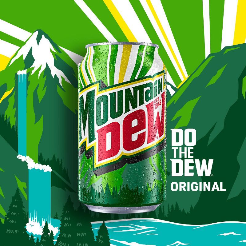 slide 6 of 8, Mtn Dew Mountain Dew Citrus Soda - 24pk/12 fl oz Cans, 24 ct; 12 fl oz