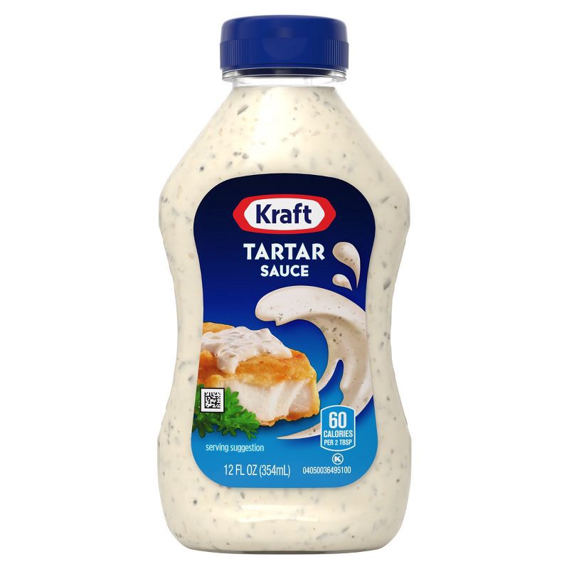 slide 6 of 9, Kraft Original Tartar Sauce Squeeze Bottle - 12oz, 12 oz