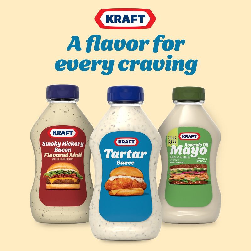 slide 9 of 9, Kraft Original Tartar Sauce Squeeze Bottle - 12oz, 12 oz