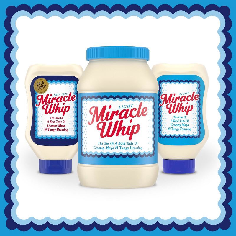 slide 9 of 13, Miracle Whip Light - 30oz, 30 oz