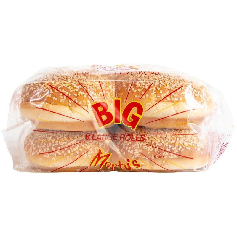 slide 5 of 8, Martin's Big Marty Rolls - 18oz/8ct, 8 ct; 18 oz