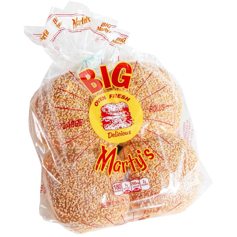 slide 7 of 8, Martin's Big Marty Rolls - 18oz/8ct, 8 ct; 18 oz