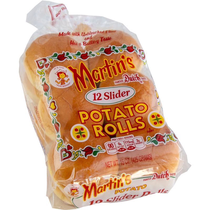 slide 4 of 8, Martin's Potato Sliced Rolls -15oz/12ct, 12 ct; 15 oz