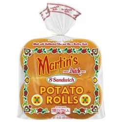 Martin's Potato Sandwich Rolls - 15oz/8ct