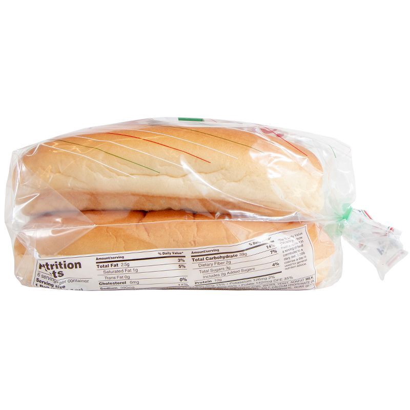 slide 3 of 10, Martin's Plain Hoagie Rolls - 20oz/6ct, 6 ct; 20 oz