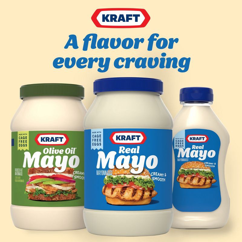 slide 9 of 9, Kraft Real Mayonnaise 30 fl oz, 30 fl oz