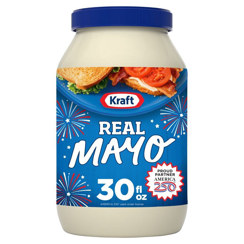 slide 1 of 9, Kraft Real Mayonnaise 30 fl oz, 30 fl oz